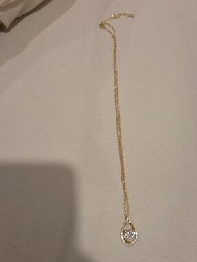 NWOT Teardrop Pendant Necklace